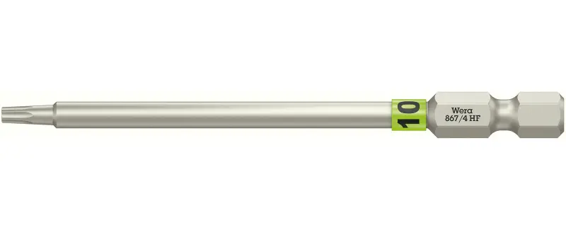 Wera 060512 Šroubovací bit 1/4" TX 10 867/4 Torx® HF s přidržovací funkcí (W05060512001)
