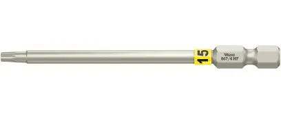 Wera 060513 Šroubovací bit 1/4" TX 15 867/4 Torx® HF s přidržovací funkcí (W05060513001)