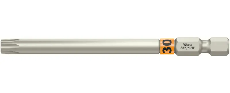 Wera 060516 Šroubovací bit 1/4" TX 30 867/4 Torx® HF s přidržovací funkcí (W05060516001)