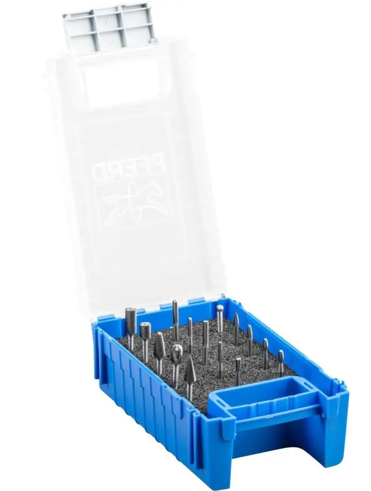 Sada malých stopkových fréz z tvrdokovu Pferd 1501 HM (PF4007220055892)