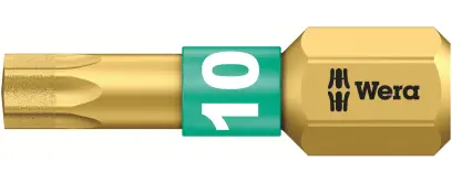 Wera 066100 Bit 1/4" TX 10 x 25 mm, bitorsion typ 867/1 TORX BDC (W05066100001)
