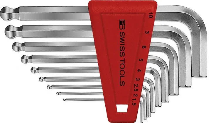 Sada inbusové klice Sada v plast.drzáku 9 ks 1,5-1 (EDE59291010)