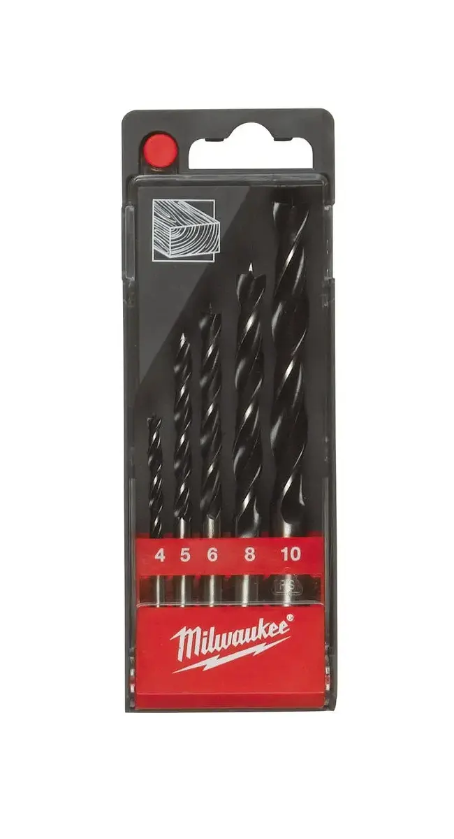 Vrtáky do dřeva Milwaukee 4932352465 (4 ÷ 10 mm) 5 ks (MI4932352465)