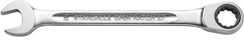 Ráčnové klíče rovné čelis ti 17mm Stahlwille