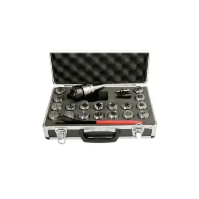 Sada upínače ISO40/M16/ER32 a kleštin 2-20 mm (18 ks)