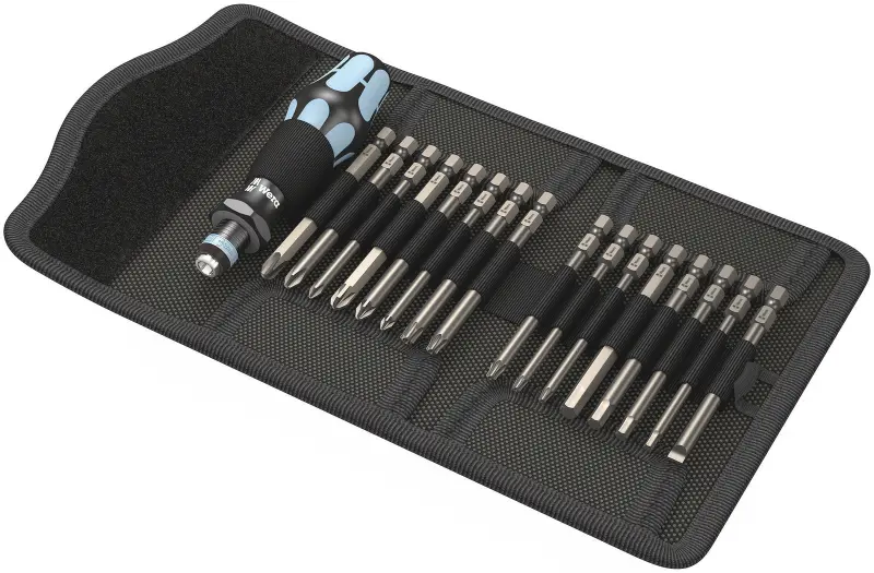 Wera 071116 Šroubovák Kraftform Kompakt 60 Stainless - sada 17 ks (W05071116001)