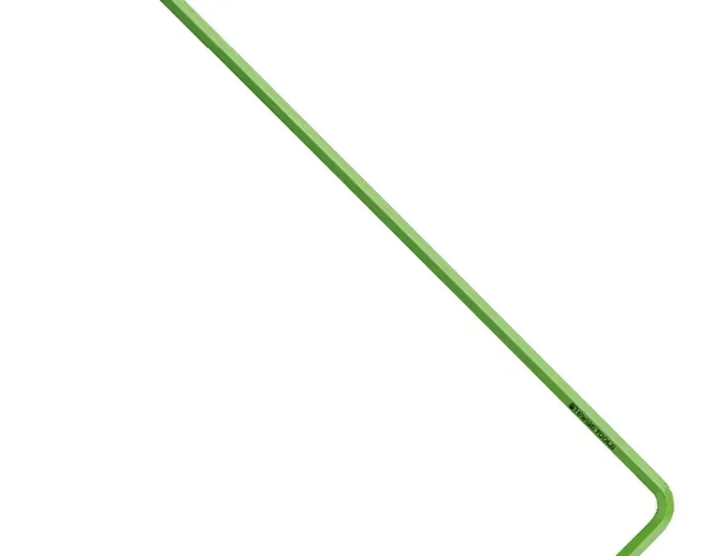 Zástrčný klíč Rainbow inbus 2,5 mm PB Swiss Tools 212.L 2,5 YG kulová hlava, dlouhý, DIN 911L, světle zelená