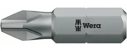 Wera 072070 Šroubovací bit 1/4" Hex PH 1 x 25 mm, typ 851/1 Z pro křížové šrouby Phillips (W05072070001)