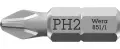 Wera 072072 Šroubovací bit 1/4" Hex PH 2 x 25 mm, typ 851/1 Z pro křížové šrouby Phillips (W05072072001)