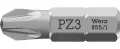 Wera 072084 Šroubovací bit 1/4" Hex PZ 3 x 25 mm, typ 855/1 Z pro křížové šrouby Pozidriv (W05072084001)