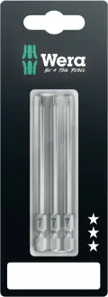Wera 073472 Šroubovací bity 1/4" Torx TX 20 867/4 Z SB (3 ks) (W05073472001)