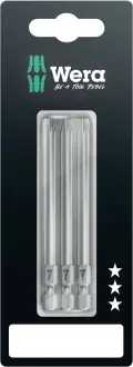 Wera 073474 Šroubovací bity 1/4" Torx TX 30 867/4 Z SB (3 ks) (W05073474001)
