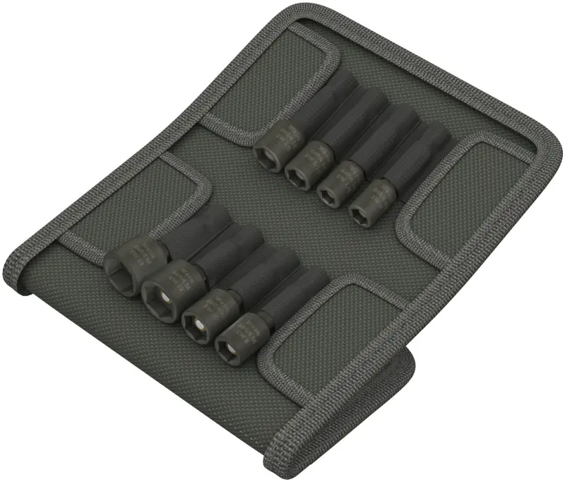 Wera 073495 Bitové nástrčné hlavice 1/4" šestihranné Set A SB typ 869/4 M  (Sada 8 dílů) (W05073495001)