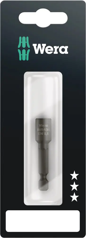 nástavec nástrčný 6,3 sb 6,3 - 5,5x50,0; typ 869/4 (W05073500001)