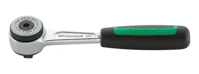 Přepínací ráčna 1/4" x 118 mm, s jemným ozubením, Stahlwille 11231011 (EDE601B0013)