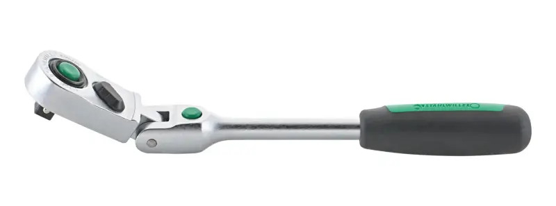 Kloubová ráčna 1/4" x 170 mm, s jemným ozubením, QR, Stahlwille 11261010 (EDE601B0020)