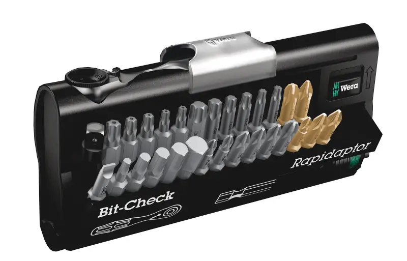 Wera 073640 Sada bitů, ráčny a držáku Bit-Check 30 Zyklop Mini 1 (31 ks) (W05073640001)
