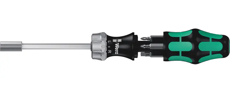 Wera 073660 Ráčnový šroubovák Kraftform Kompakt 27 v sadě (W05073660001)