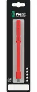 Wera 073702 Adaptér na čepele 6hran 9 mm x 4hran 1/4" (W05073702001)