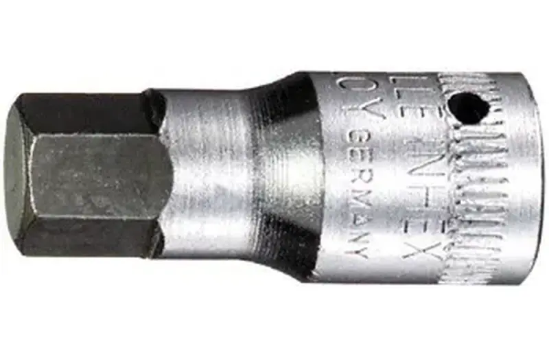 Zástrčná bitová hlavice 1/4" 6hr. 8 mm, extra krátká, Stahlwille 01120008 (EDE60260080)