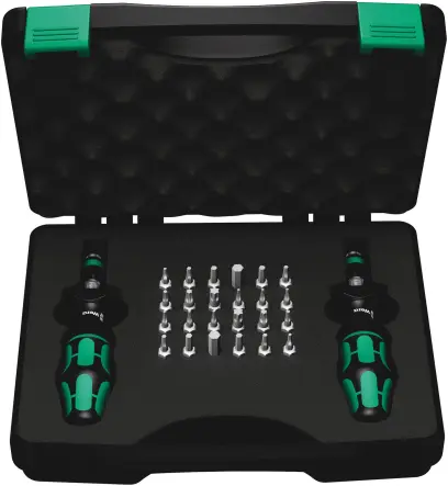 Wera 074738 Sada momentových šroubováků Kraftform 7440/41 (0,3-3,0 Nm) (W05074738001)