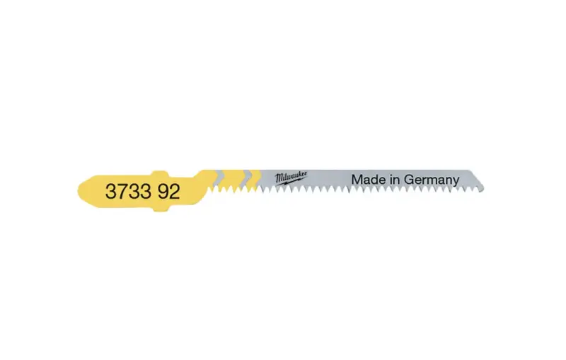 Pilové plátky 50 x 1,35 mm Milwaukee T 101 A0 pro tvarové vyřezávání do přímočaré pily (Dřevo a plast) (MI4932373392)