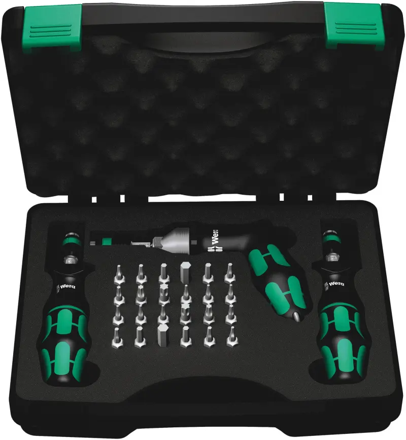 Wera 074739 Sada momentových šroubováků Kraftform 7440/41/42 (0,3-6,0 Nm) (W05074739001)