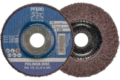 Brusný kotouč POLINOX Pferd PNL 115-22,23 A 100 (PF4007220104224)
