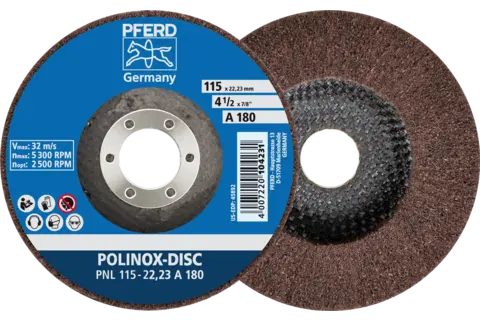 Brusný kotouč POLINOX Pferd PNL 115-22,23 A 180 (PF4007220104231)