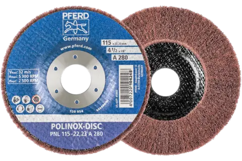 Brusný kotouč POLINOX Pferd PNL 115-22,23 A 280 (PF4007220104248)