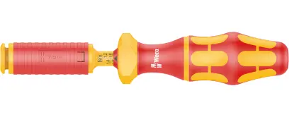 Wera 074750 Nastavitelný momentový držák Kraftform Kompakt VDE 7400 VDE pro výměnné čepele VDE (1,2 ÷ 3,0 Nm) (W05074750001)