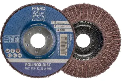 Brusný kotouč POLINOX Pferd PNZ 115-22,23 A 100 (PF4007220104316)