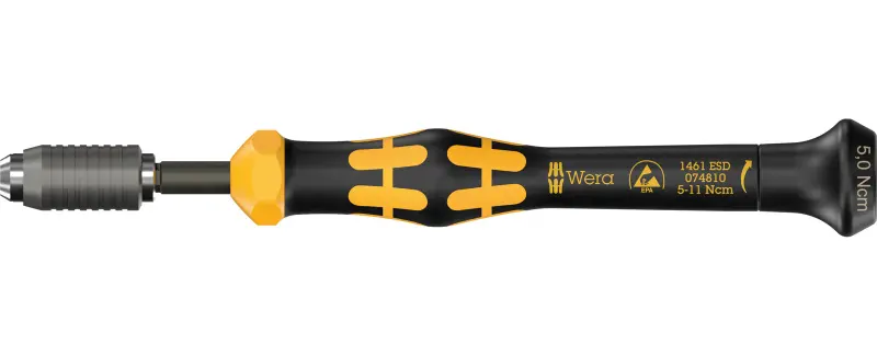 Wera 074810 Přednastavený momentový šroubovák Kraftform 1461 Micro ESD (0,050 Nm) (W05074810001)