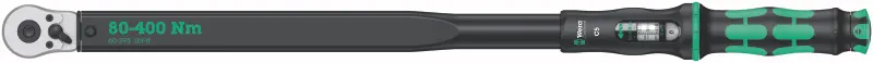 Wera 075624 Momentový klíč Wera Click-Torque C 5 s přepínací ráčnou 1/2" (80 - 400 Nm) 05075624001 (W05075624001)