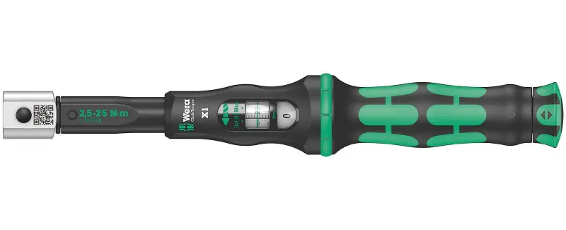 Wera 075651 Momentový klíč Wera Click-Torque X 1 pro nástrčné nástroje (2,5 - 25 Nm) (W05075651001)