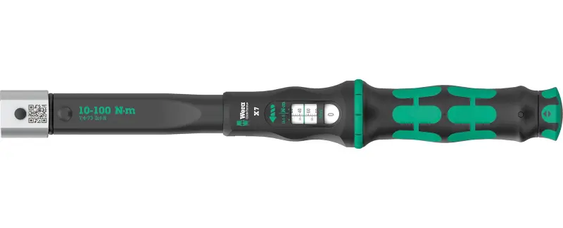 Wera 075657 Momentový klíč Click-Torque X 7 pro nástrčné nástroje (10 ÷ 100 Nm) (W05075657001)