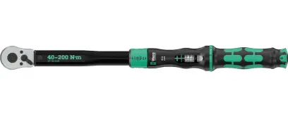 Wera 075692 Momentový klíč Wera Click-Torque Lock C 3 s přepínací ráčnou 1/2" (40 ÷ 200 Nm) (W05075692001)