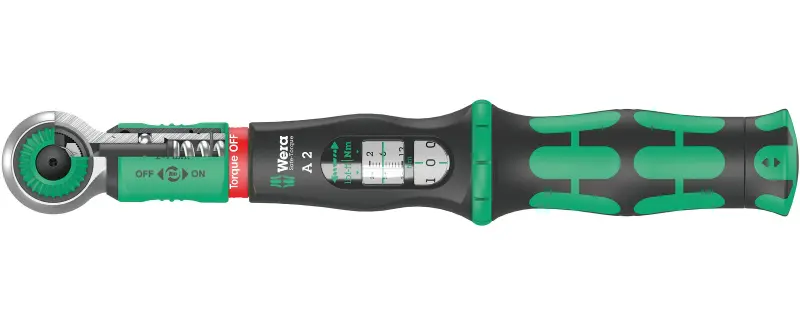 Wera 075801 Momentový klíč Hex 1/4" Safe-Torque A 2 (2 ÷ 12 Nm) (W05075801001)