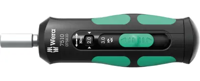 Wera 075810 Momentový šroubovák Kraftform Safe-Torque Speed. Typ 7510 (1 ÷ 3 Nm) (W05075810001)