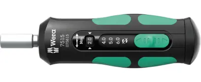 Wera 075815 Momentový šroubovák Kraftform Safe-Torque Speed. Typ 7515 (2 ÷ 6 Nm) (W05075815001)