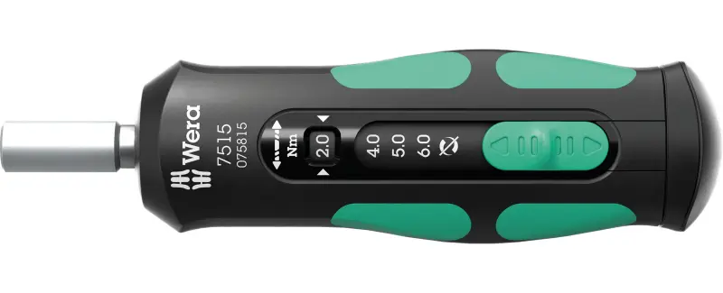 Wera 075815 Momentový šroubovák Kraftform Safe-Torque Speed. Typ 7515 (2 ÷ 6 Nm) (W05075815001)