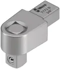 Wera 078205 Nástrčná hlava - čtyřhran 3/8'' pro momentové klíče s upnutím 9x12 mm (W05078205001)