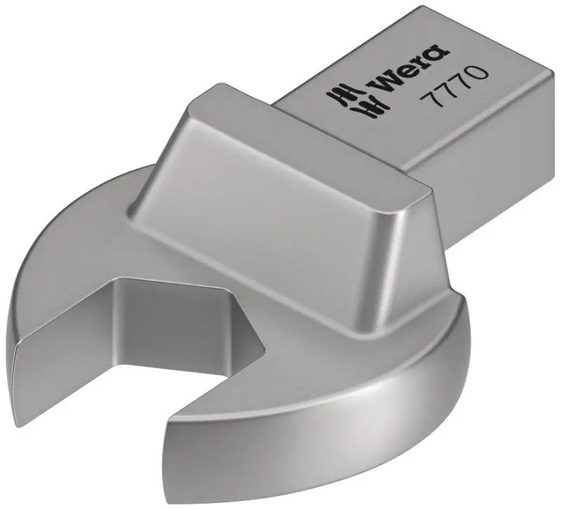 Wera 078607 Nástavec mom. klíče - otevřený klíč 14 mm. Typ 7770, Forma B (9 x 12 mm) (W05078607001)