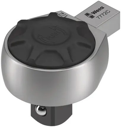 Wera 078637 Nástrčná, přepínací ráčna 1/2'' pro momentové klíče s upnutím 9x12 mm (W05078637001)