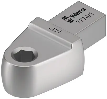Wera 078640 Nástrčná hlava - šestihran 1/4'' pro bity (W05078640001)