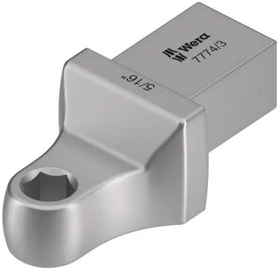 Wera 078642 Nástrčná hlava - šestihran 5/16'' pro bity s upnutím v mom. klíči 14x18 mm (W05078642001)