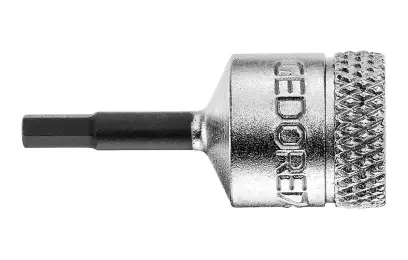 Adaptér-bit 1/4" vnitřní 6-hran 4x60mm GEDORE
