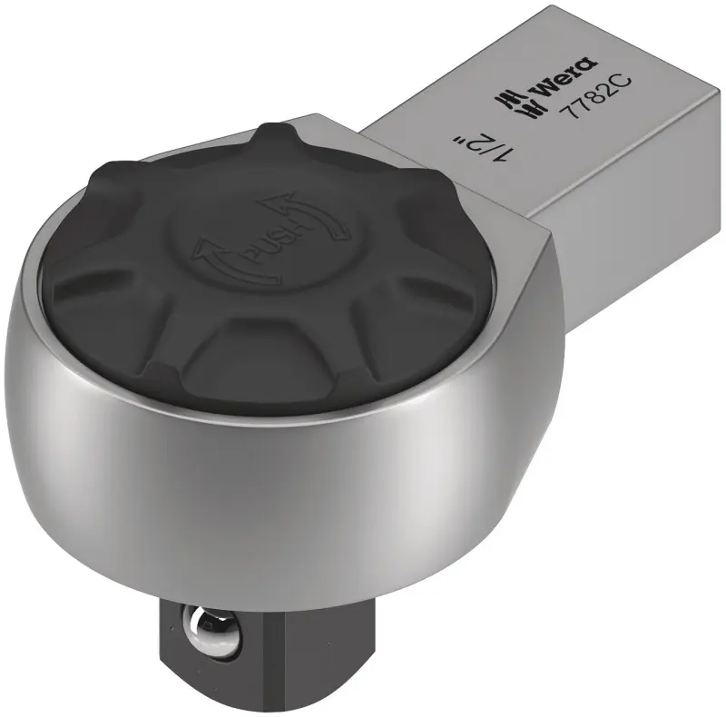 Wera 078707 Nástrčná, přepínací ráčna 1/2'' pro momentové klíče s upnutím 14x18 mm (W05078707001)