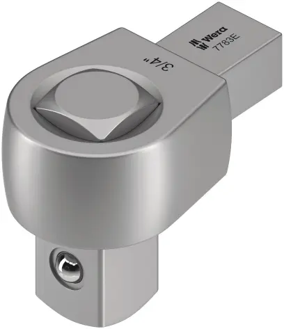 Wera 078710 Nástrčná hlava - čtyřhran 3/4'' průchozí pro momentové klíče s upnutím 14x18 mm (W05078710001)