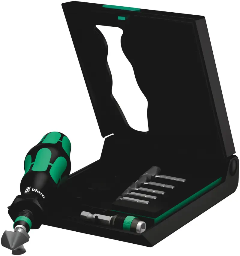 Wera 104650 Sada bitů s kuželovými záhlubníky 90° HSS - 846/8 (8 ks) (W05104650001)